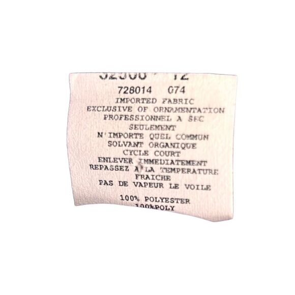 Jessica McClintock Gunni Sax Purple Strapless Dress A Line Tulle 80’s Women 7 - Picture 7 of 8